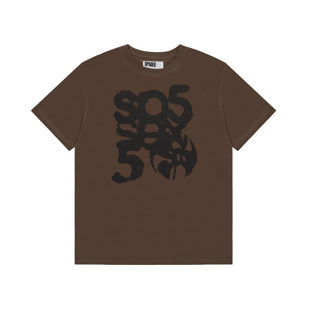 Sp5der Foam Letter 555 Short-Sleeve T-Shirt
