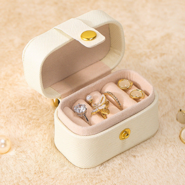 travel jewelry case Mini Ring and Earring Box