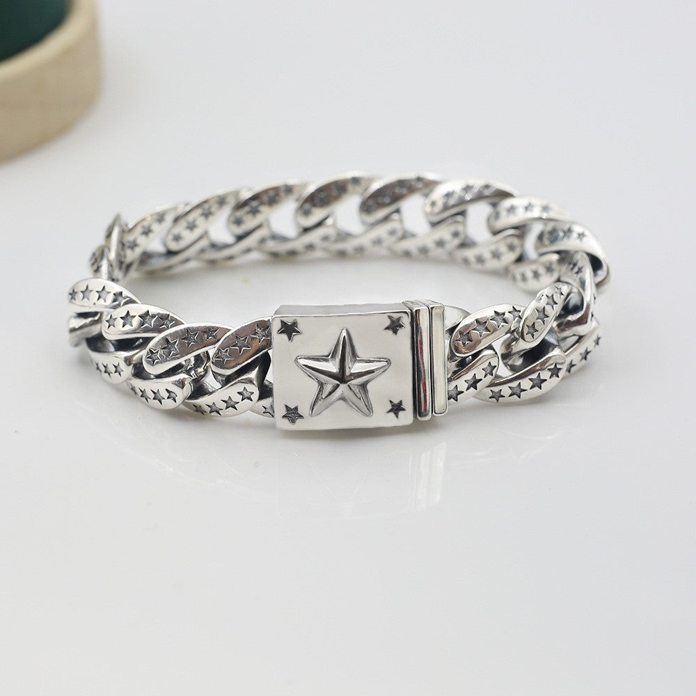 Five-star pattern bracelet