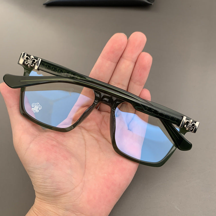 Chrome Hearts large square frame eyeglasses