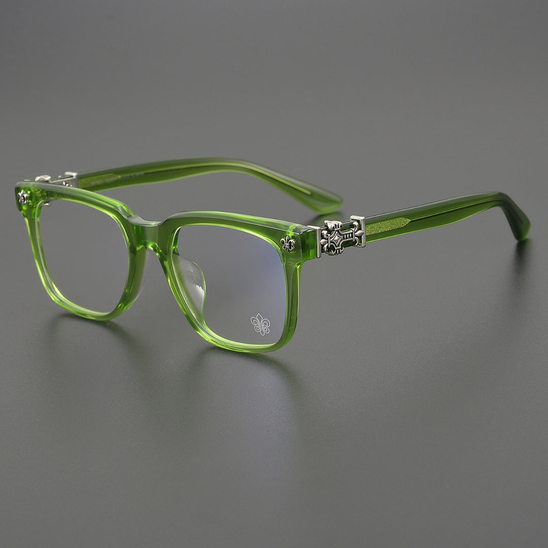 Chrome Hearts Large Square-Frame Acetate Glasses