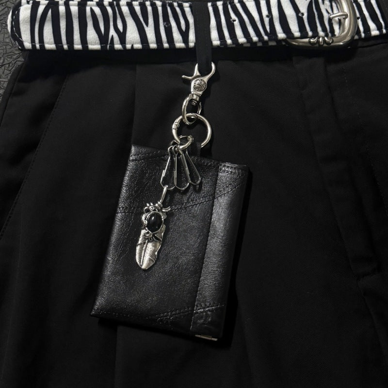 Portable Magnetic Coin Purse, Earphone Holder, Card Holder, Keychain