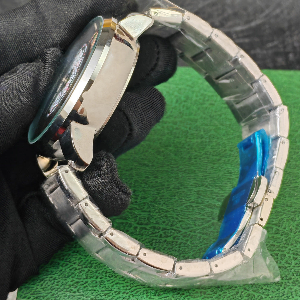 Rotary wheel quartz watch