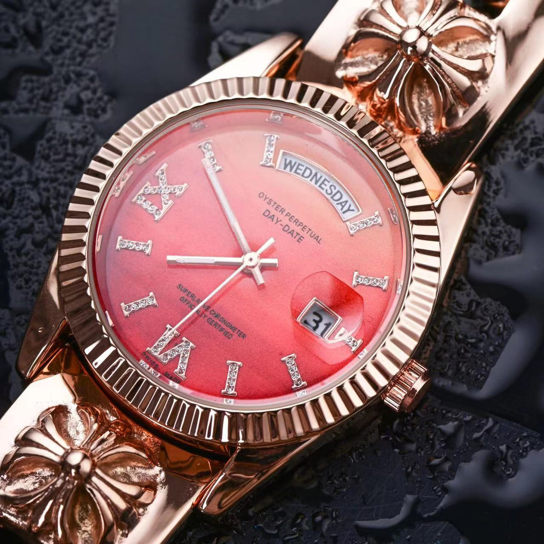Chrome Hearts-Inspired "Alien" Y2K Mechanical Watch