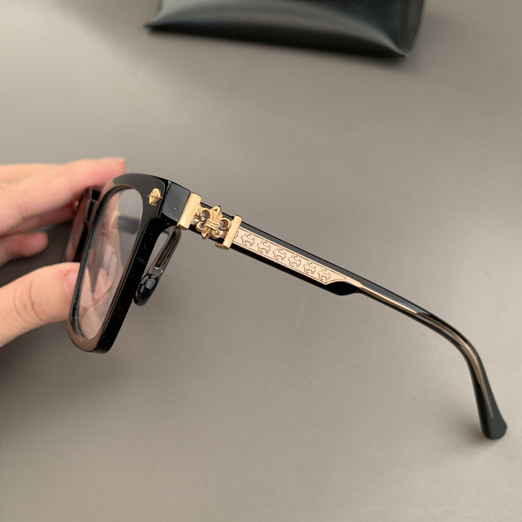 Chrome Hearts large square frame eyeglasses
