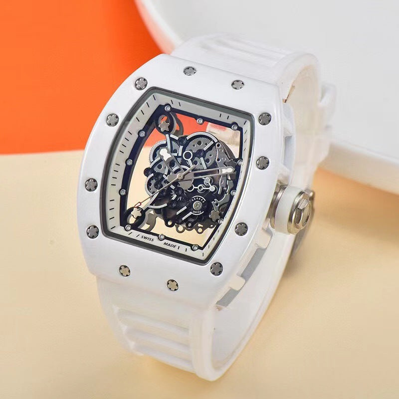 Richard Tonneau-Shaped Skeletonized Versatile Watch