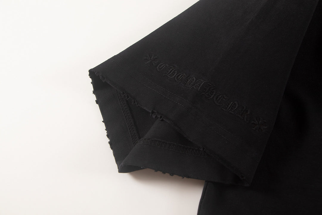 Chrome Hearts Flowers Filled with Crosses T-Shirt