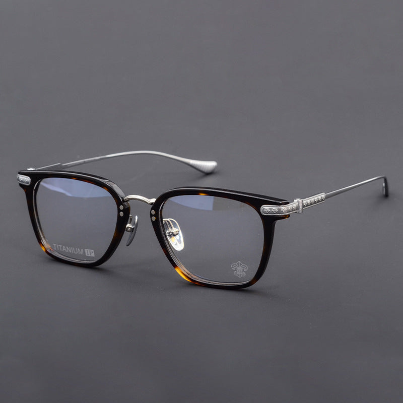 Chrome Hearts Premium Distinctive Full-Rim Eyeglasses