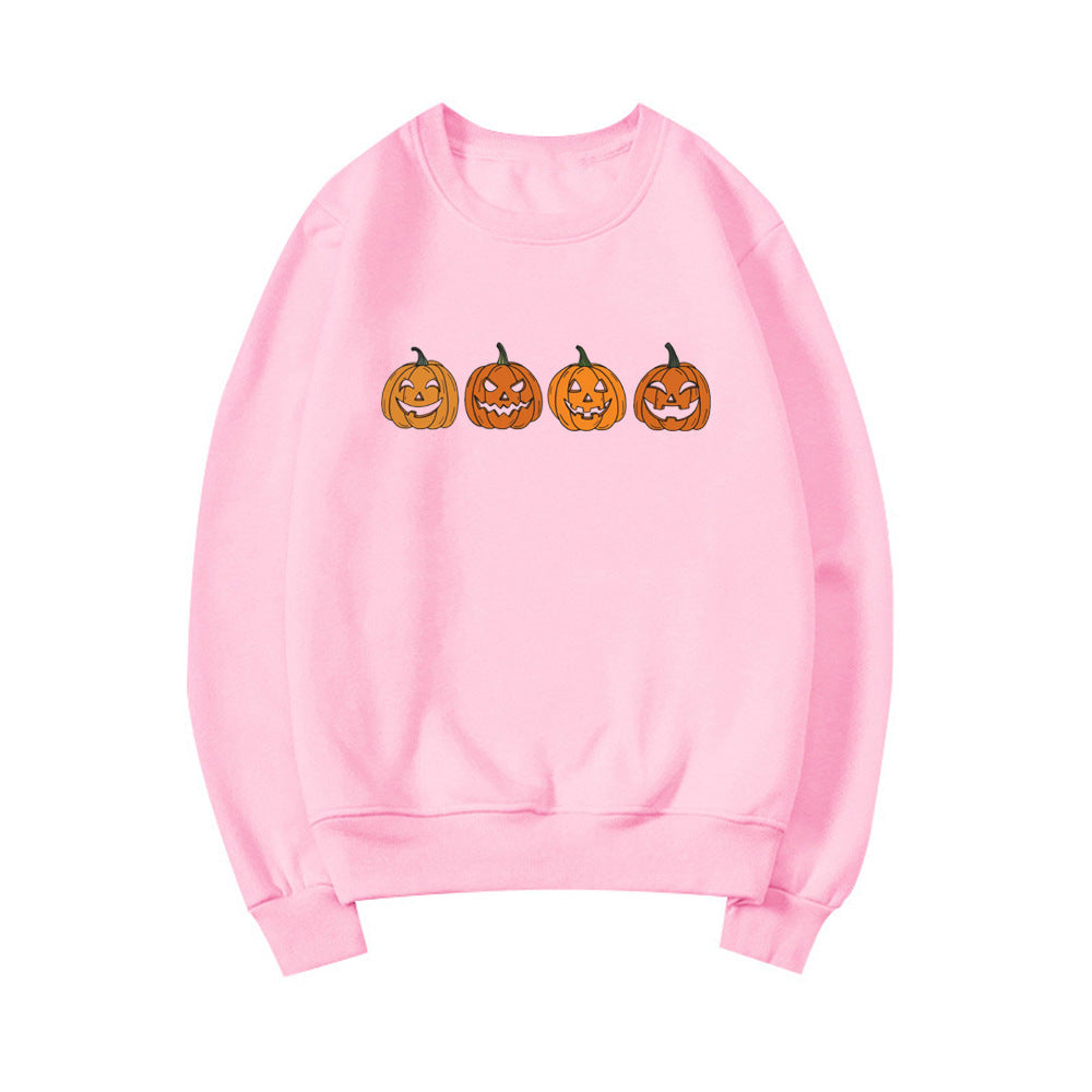 Halloween evil pumpkin head sweatshirt