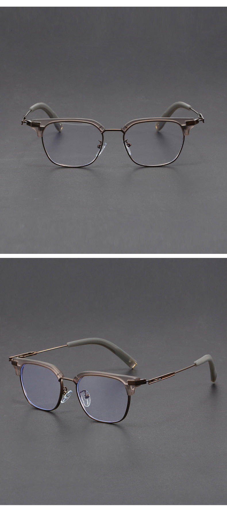Artistic Full-Rim Blue Light Blocking Frames