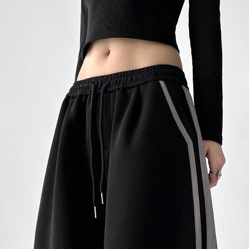 Hip Hop Jazz Dance Side Three-Stripe Striped Sweatpants