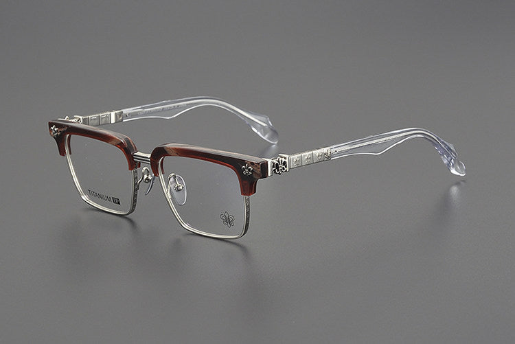 Chrome Hearts Style Hand-Carved Eyewear
