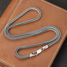 S925 silver snake bone chain