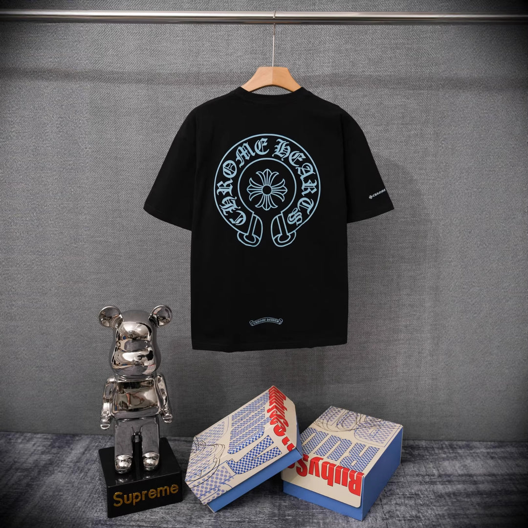 Chrome Hearts Summer Short-Sleeve Printed T-Shirt