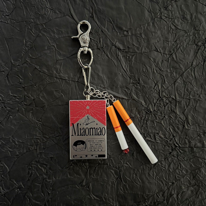 Portable Ashtray Waist Accessory, Cigarette Keychain Bag Charm