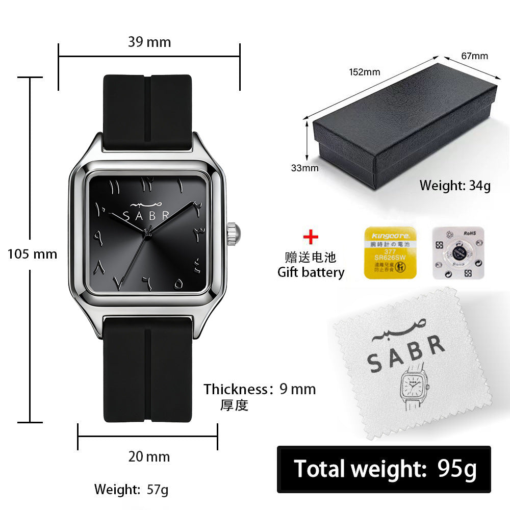 Stylish Waterproof Wristwatch with Calendar