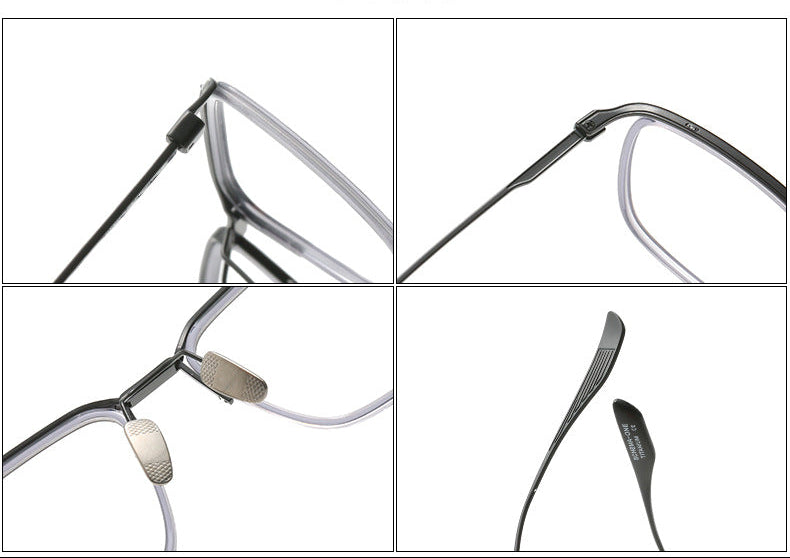 Square Stylish Business Eyeglasses