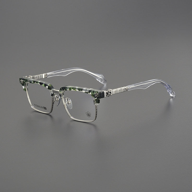 Chrome Hearts Style Hand-Carved Eyewear