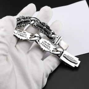 chrome hearts six-pointed star domineering bracelet