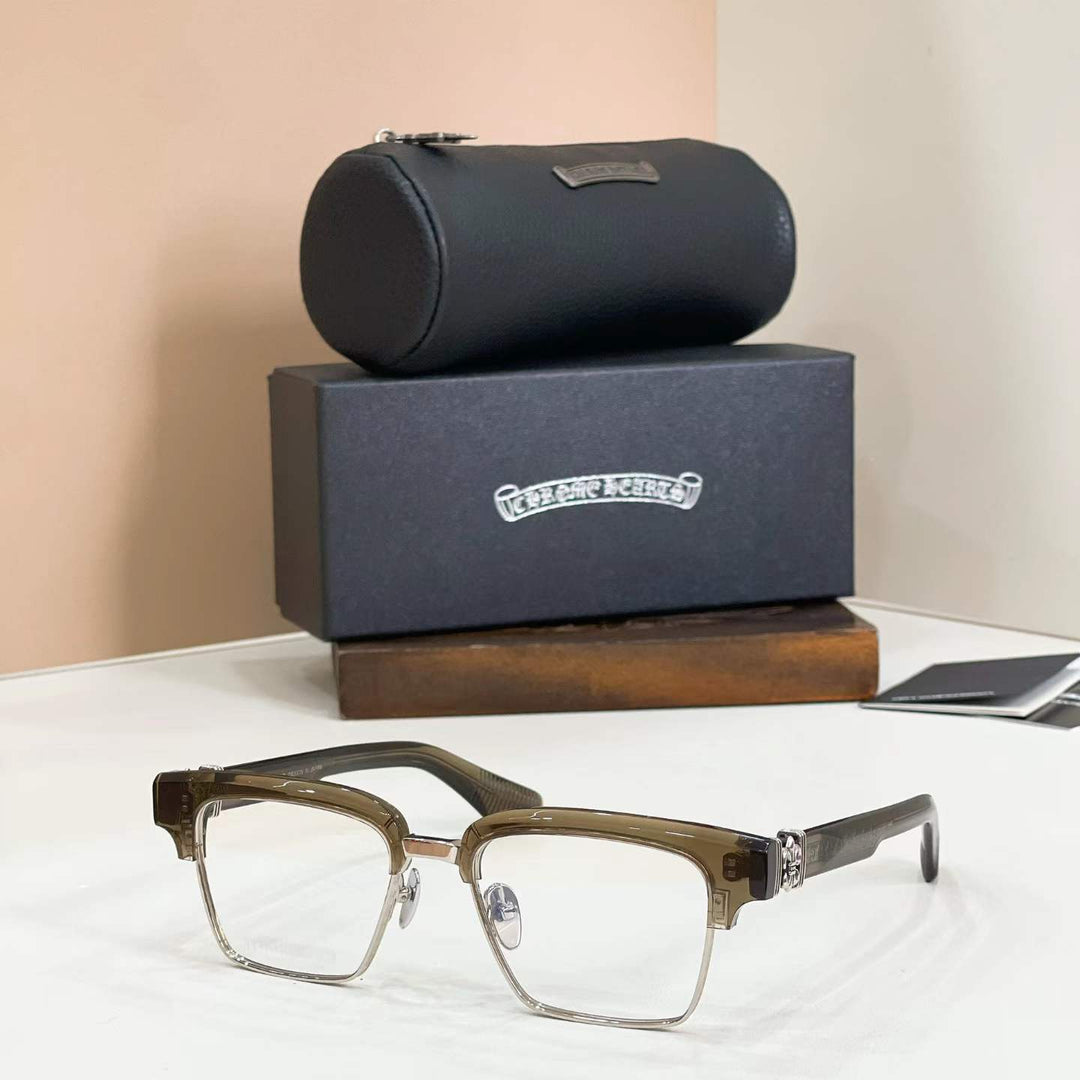 Chrome Hearts Heavy Industries Business Titanium Frame Eyeglasses