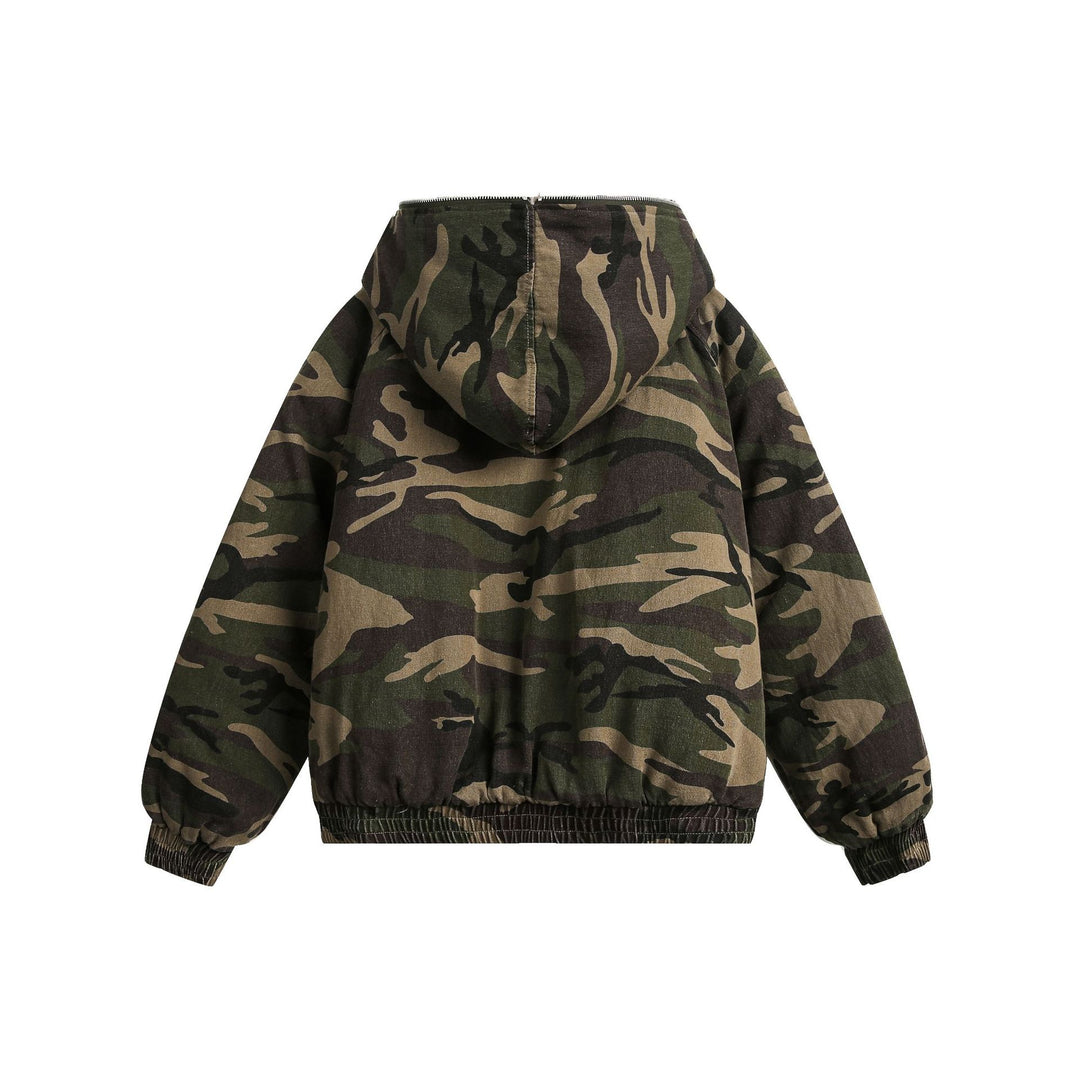 Camouflage Thick Cotton-padded Jacket