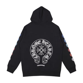 chrome hearts hoodie cardigan pure cotton