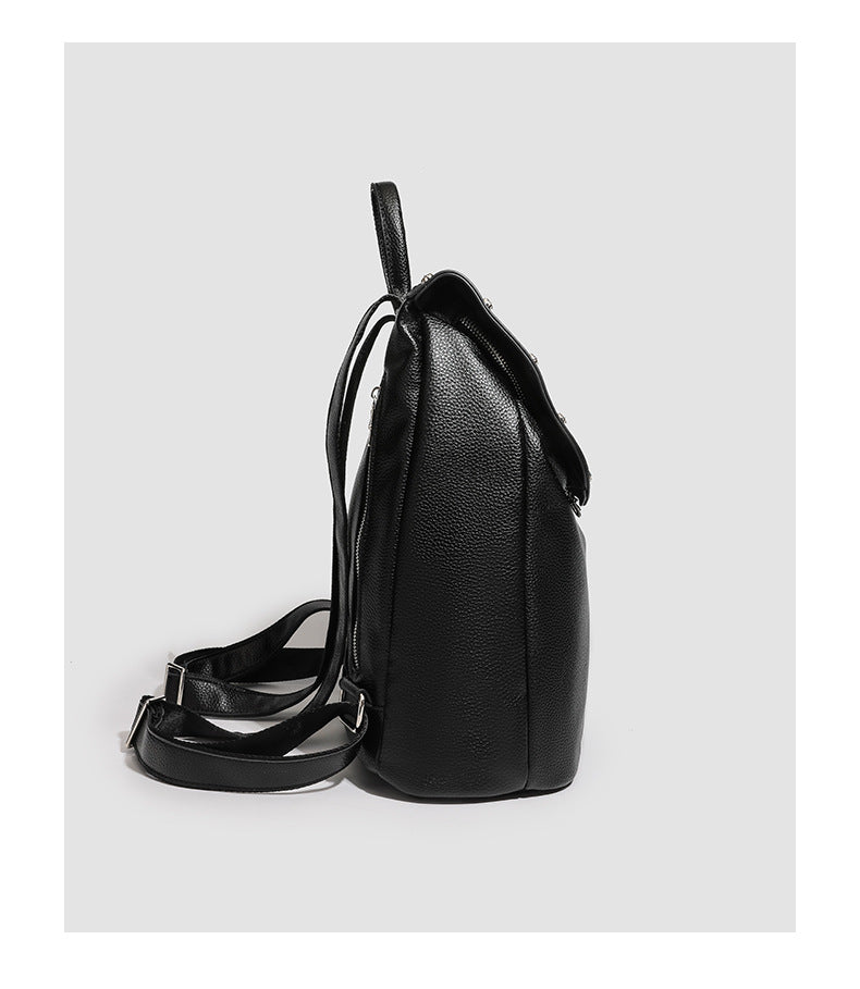 Chrome Hearts Cross Rivet PU Leather Backpack