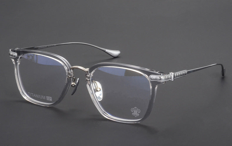 Chrome Hearts Premium Distinctive Full-Rim Eyeglasses