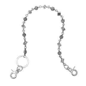 chrome hearts vajra dice metal waist chain