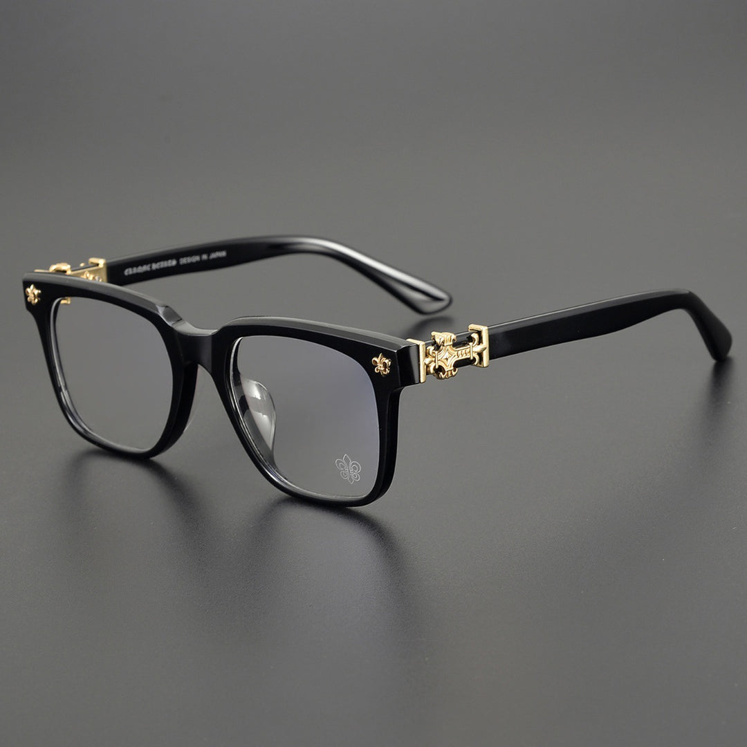 Chrome Hearts Large Square-Frame Acetate Glasses