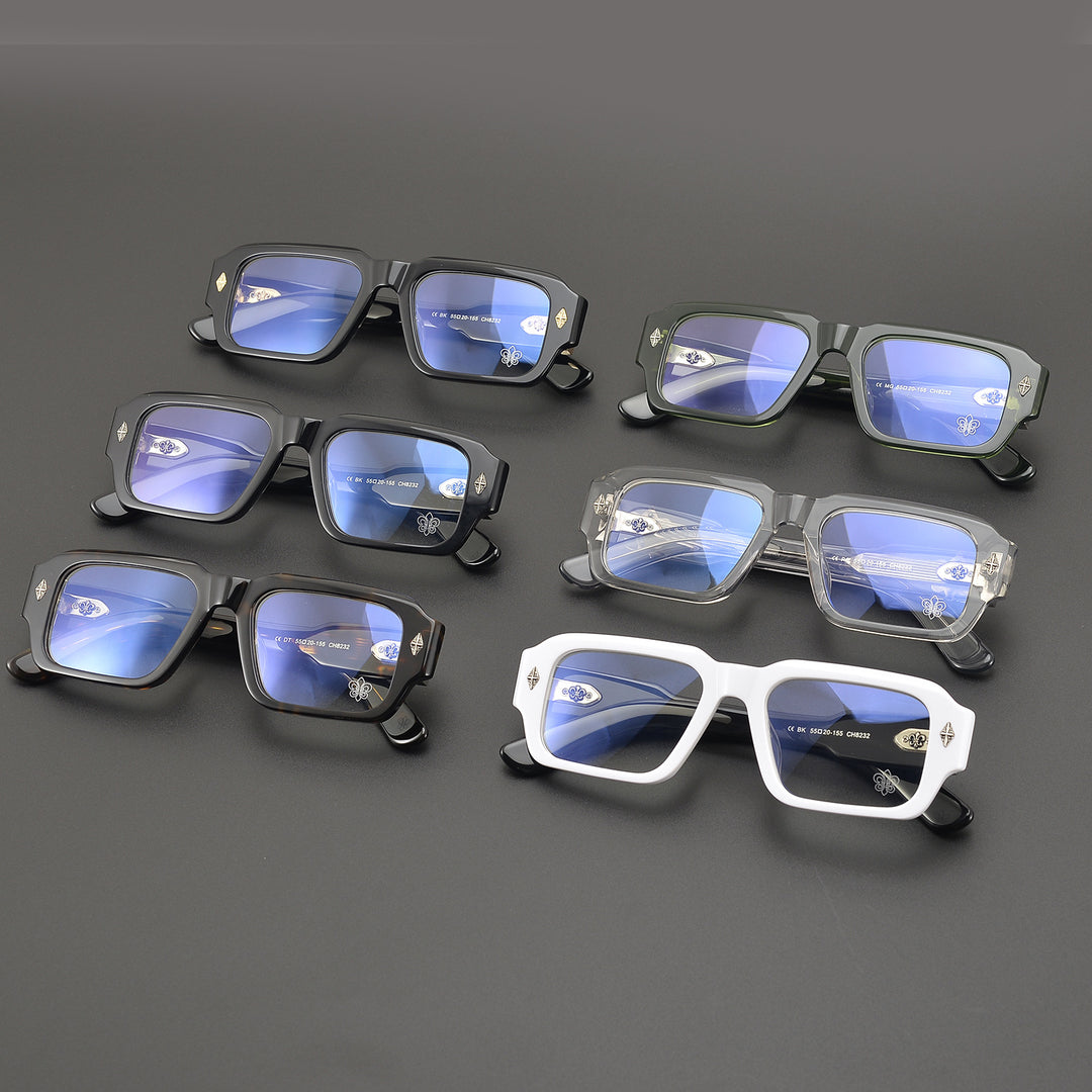 Chrome Hearts Large Square Frame Glasses