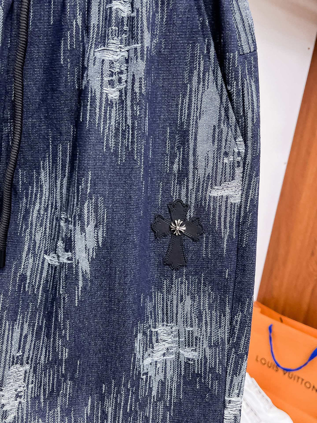 Chrome Hearts horseshoe cross breathable casual shorts
