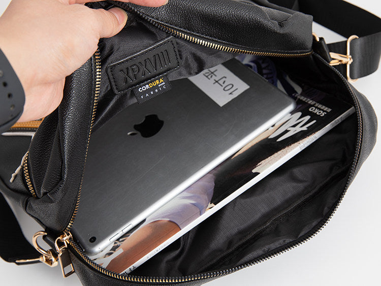 Chrome Hearts Camouflage Sports PU Leather Crossbody Bag