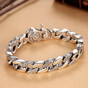 Six-character mantra rotating domineering bracelet