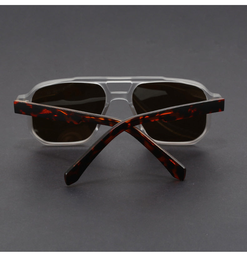Large Frame Aviator Sunglasses