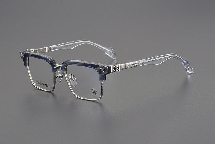Chrome Hearts Style Hand-Carved Eyewear