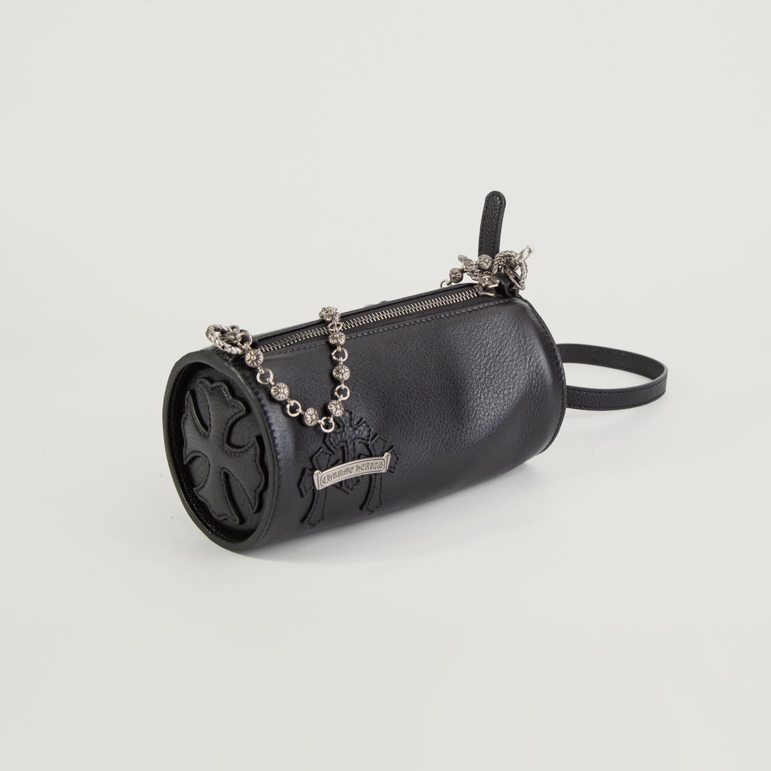 Chrome Hearts cross pencil mini cylindrical handbag