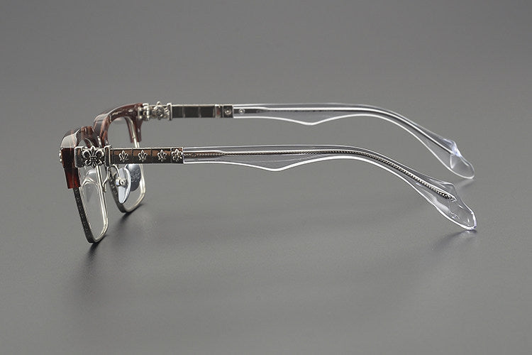 Chrome Hearts Style Hand-Carved Eyewear