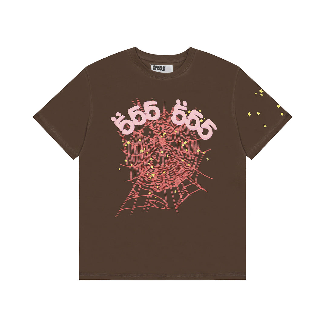 Sp5der Foam Letter 555 Short-Sleeve T-Shirt