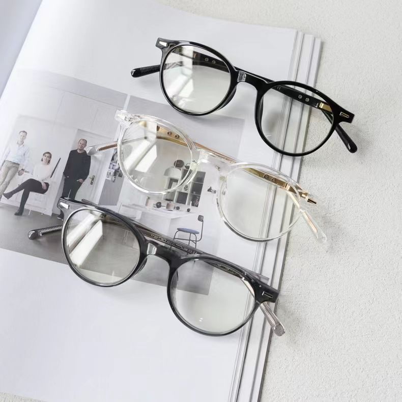 Boston Style Rivet Details Prescription Glasses