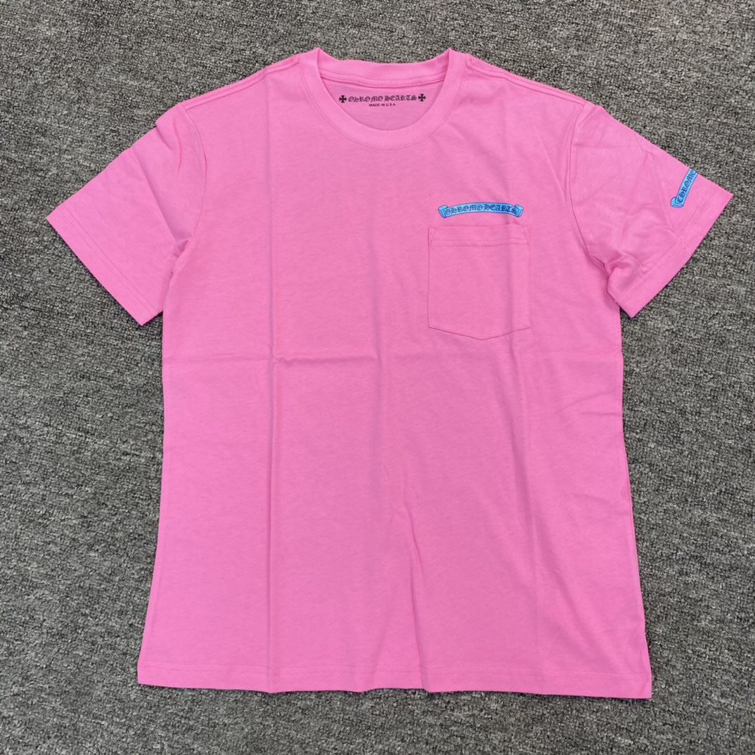 Chrome Hearts dopamine letter print short-sleeved T-shirt