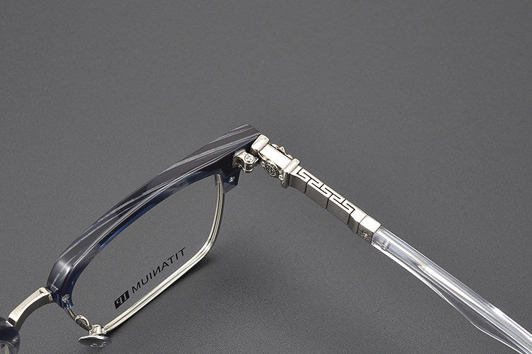 Chrome Hearts Style Hand-Carved Eyewear