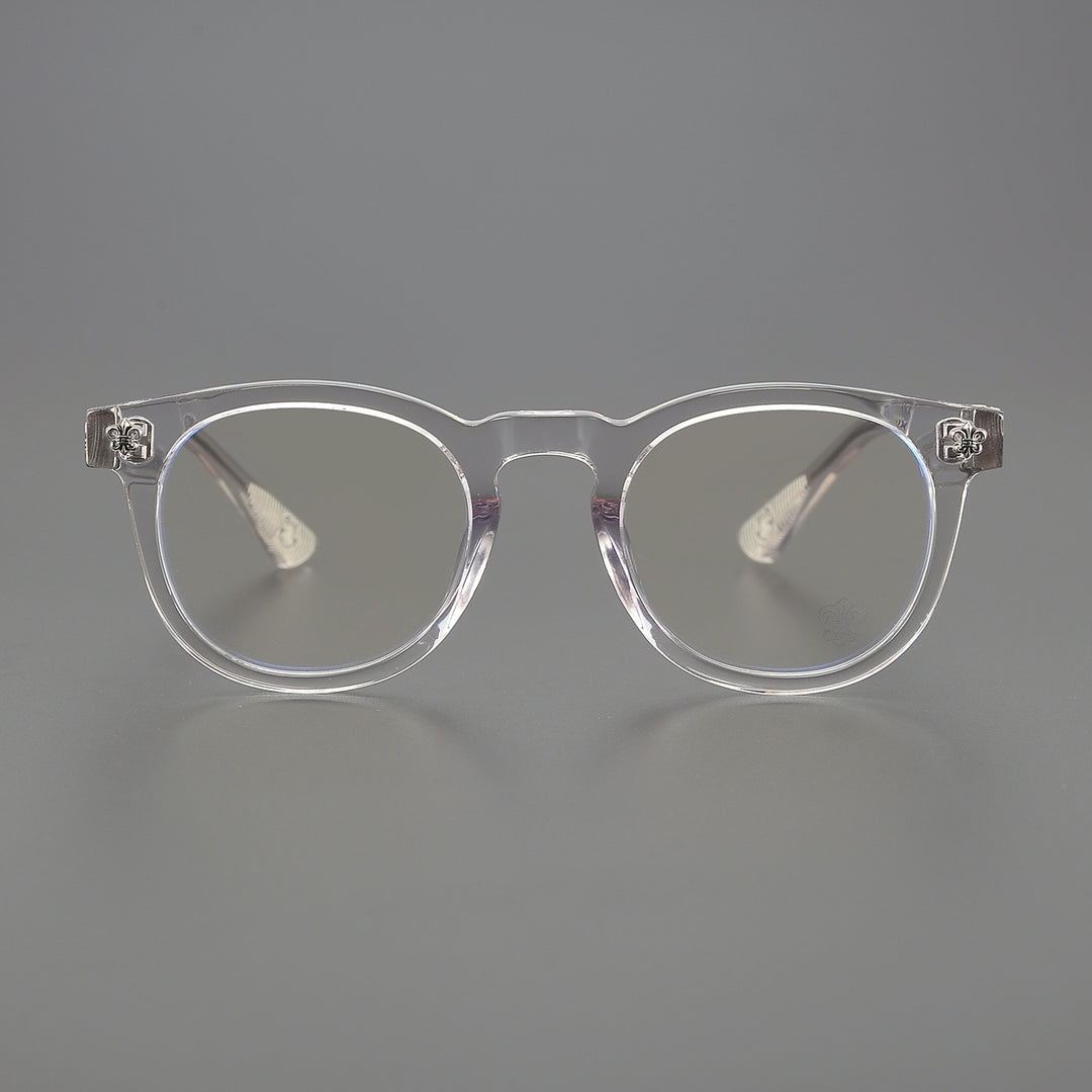 Chrome Hearts Ultralight Acetate Large Round Eyeglass Frames