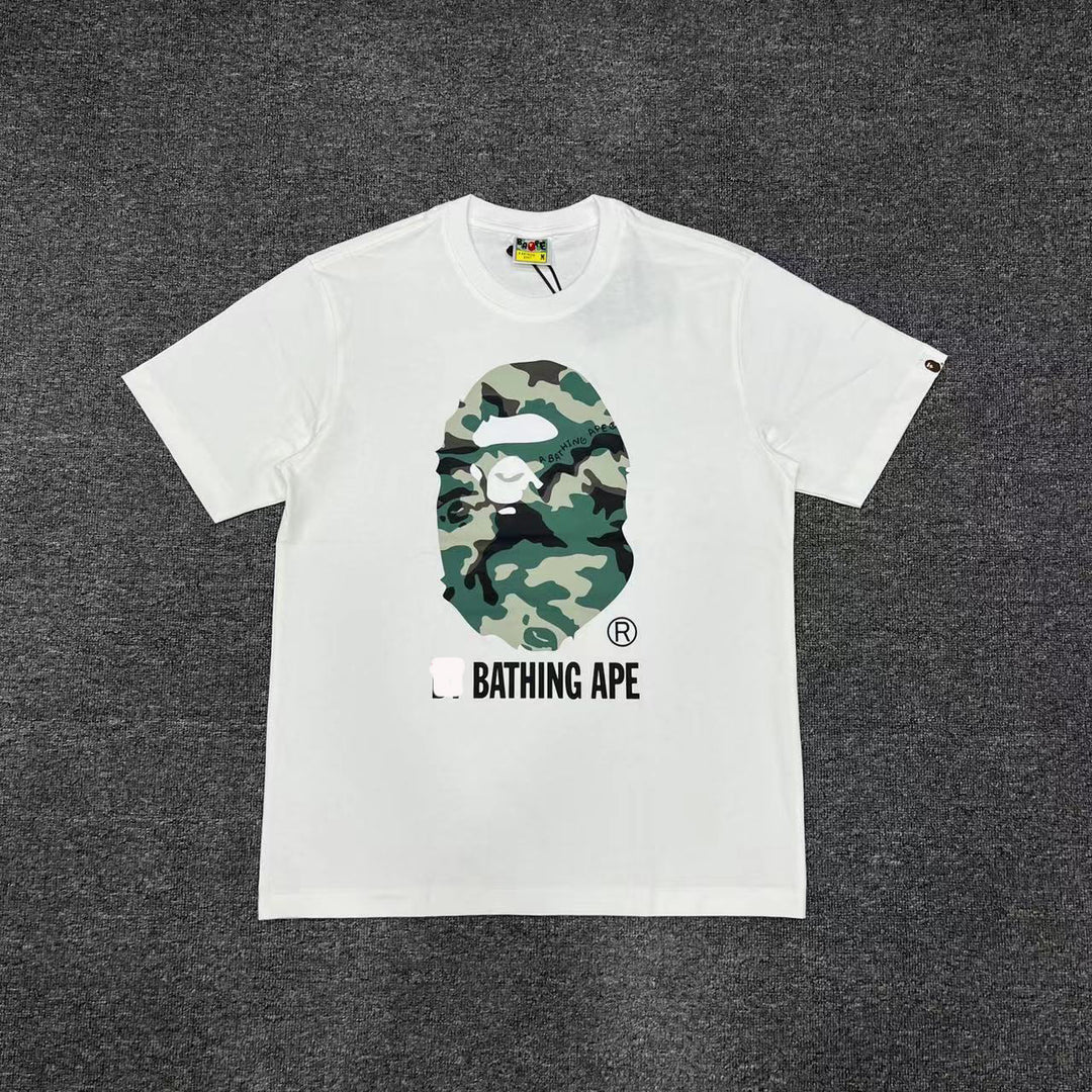 BAPE cartoon Ape print short-sleeved T-shirt