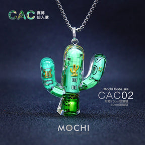 Cyberpunk Cactus Necklace