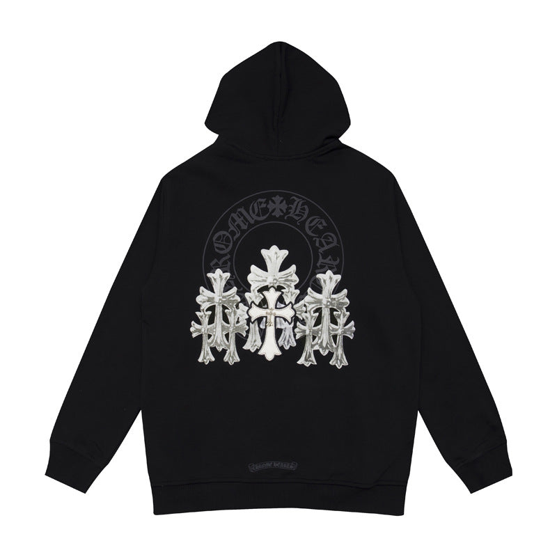 Chrome Hearts Horseshoe Cross Pullover Hoodie