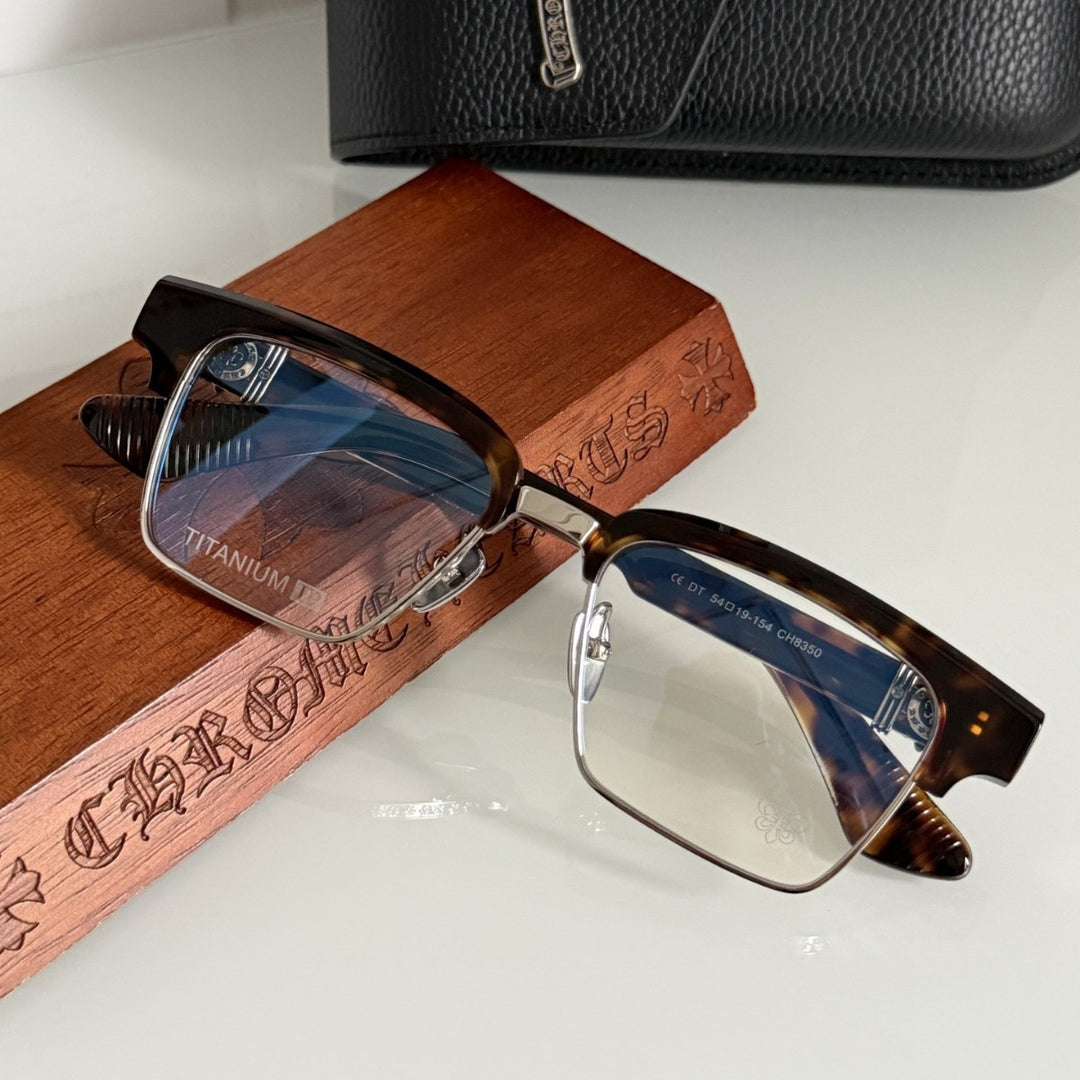 Chrome Hearts Heavy Industries Business Titanium Frame Eyeglasses