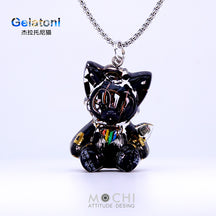 Gera Tony the Cat Cyberpunk Disney Necklace Pendant Keychain