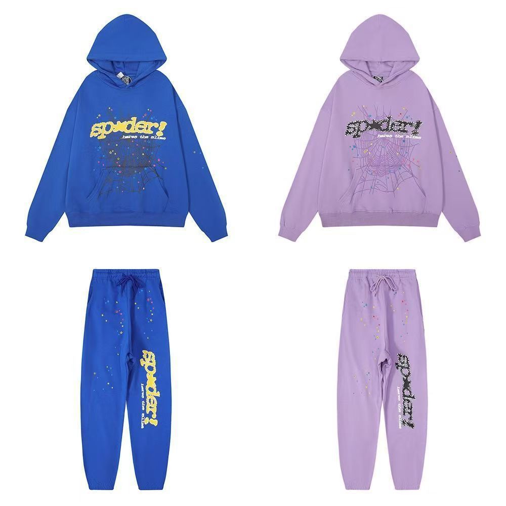 Hoodie 555555 Sp5der sweatpants and sweatshirt
