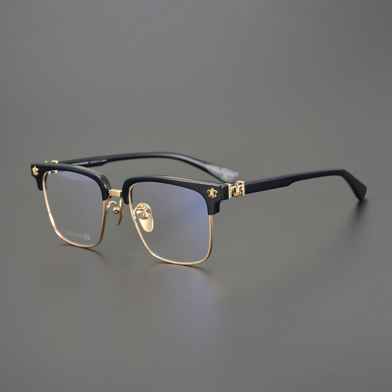 Chrome Hearts hand crafted artistic pure titanium glasses